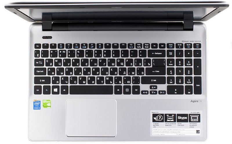 Ноутбук Acer Aspire V3-572G-56PC (NX.MNJER.010)- фото2